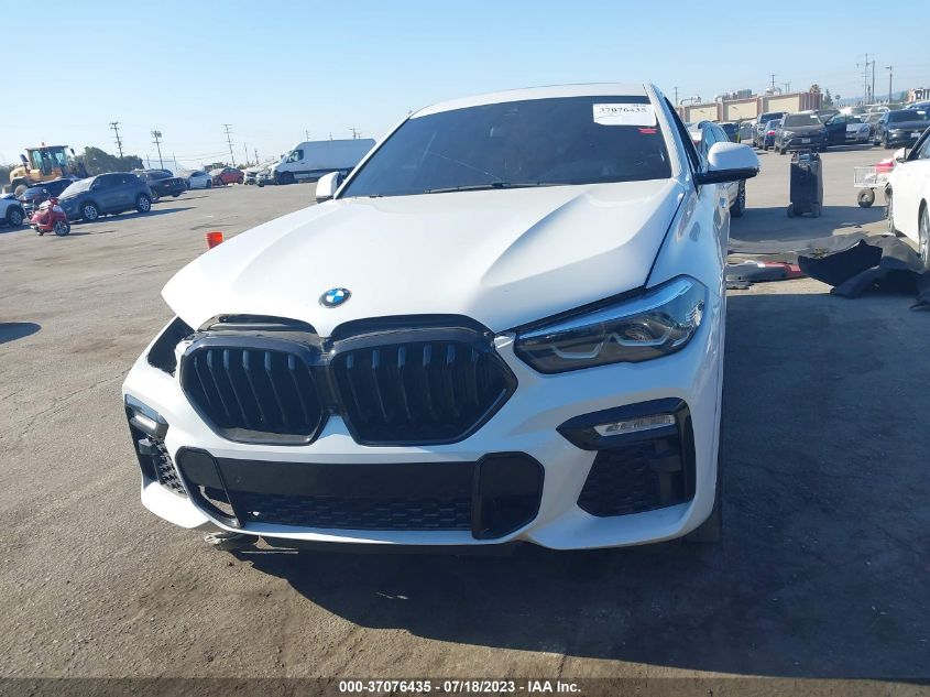 2021 BMW X6 XDRIVE40I - 5UXCY6C03M9G06934