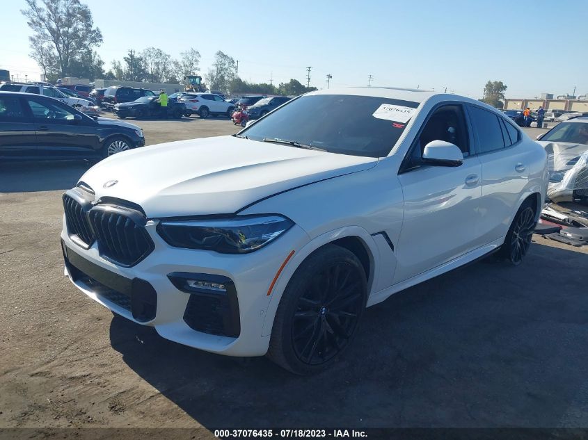 2021 BMW X6 XDRIVE40I - 5UXCY6C03M9G06934