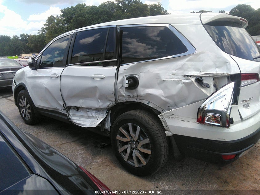 VIN 5FNYF5H39MB020655 2021 HONDA PILOT EX