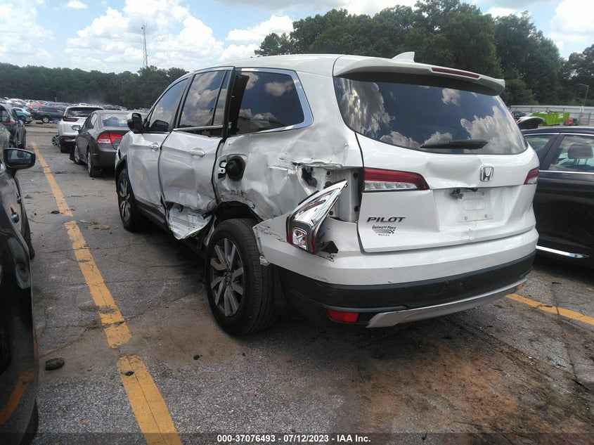 VIN 5FNYF5H39MB020655 2021 HONDA PILOT EX