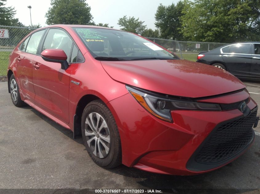 2021 TOYOTA COROLLA HYBRID LE - JTDEAMDE5MJ003542