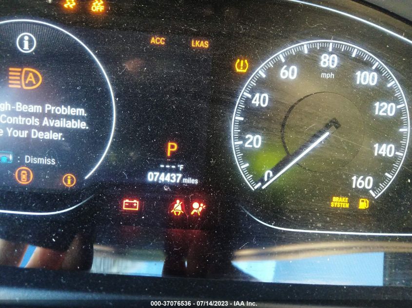 2019 HONDA ACCORD SEDAN SPORT 1.5T - 1HGCV1F30KA139825