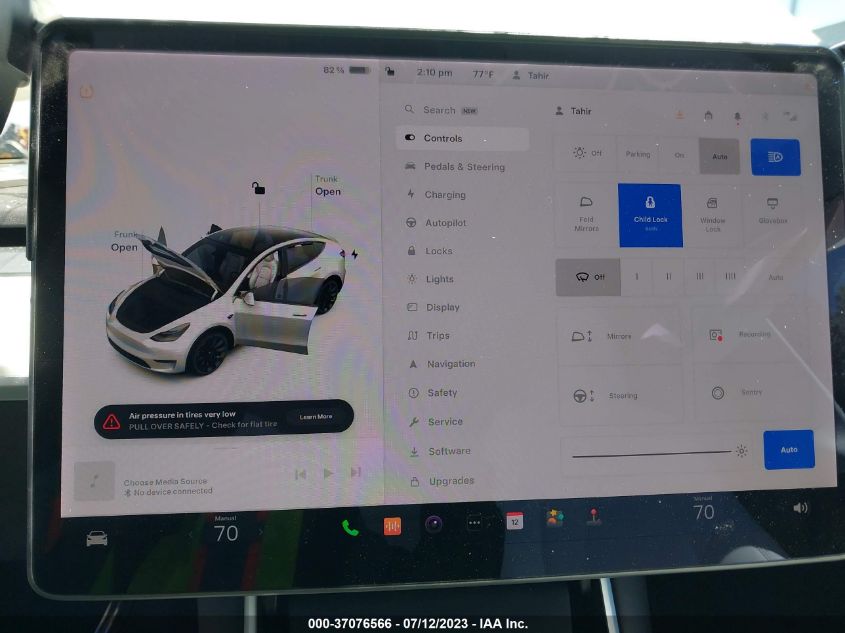 2021 TESLA MODEL Y LONG RANGE - 5YJYGDEE6MF093768