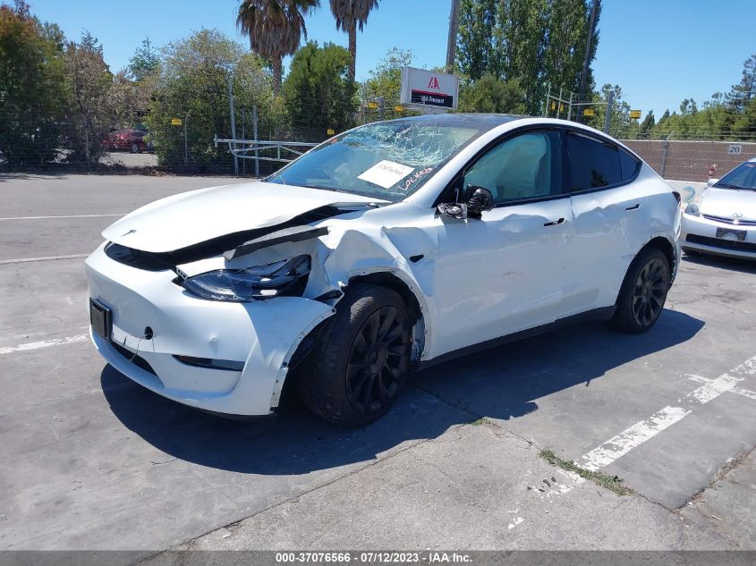 2021 TESLA MODEL Y LONG RANGE - 5YJYGDEE6MF093768