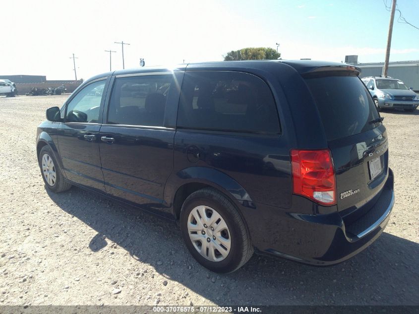 2016 DODGE GRAND CARAVAN SE - 2C4RDGBG3GR122866