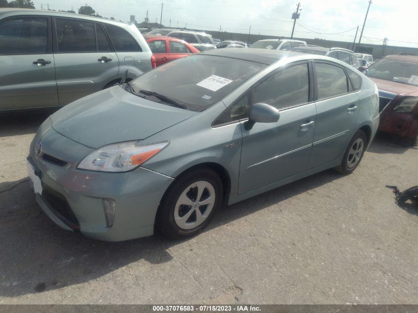 2015 TOYOTA PRIUS FOUR - JTDKN3DU2F1947052