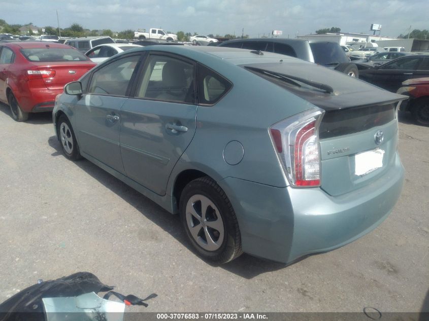 2015 TOYOTA PRIUS FOUR - JTDKN3DU2F1947052