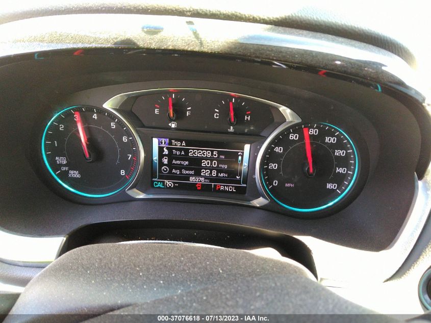 2019 CHEVROLET TRAVERSE LT CLOTH - 1GNERGKW8KJ193864