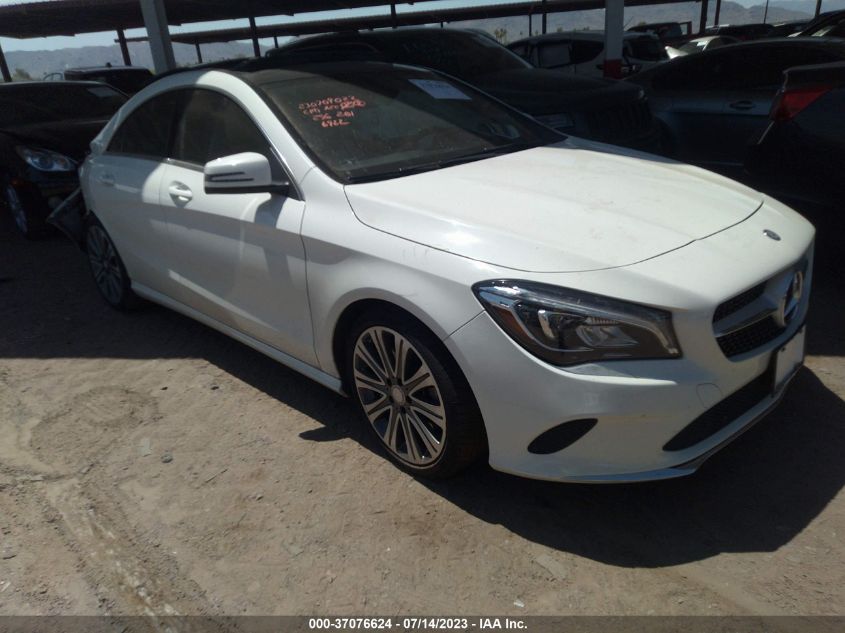 2018 MERCEDES-BENZ CLA 250 - WDDSJ4EB3JN516922