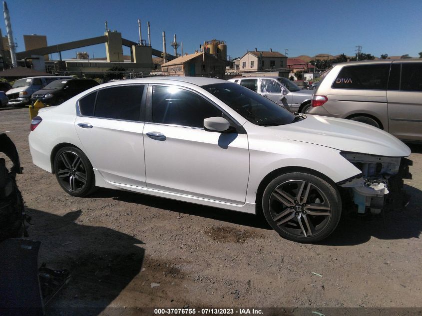 2017 HONDA ACCORD SEDAN SPORT SE - 1HGCR2F18HA242475