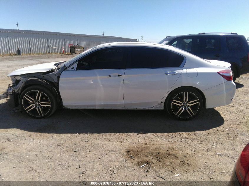 2017 HONDA ACCORD SEDAN SPORT SE - 1HGCR2F18HA242475