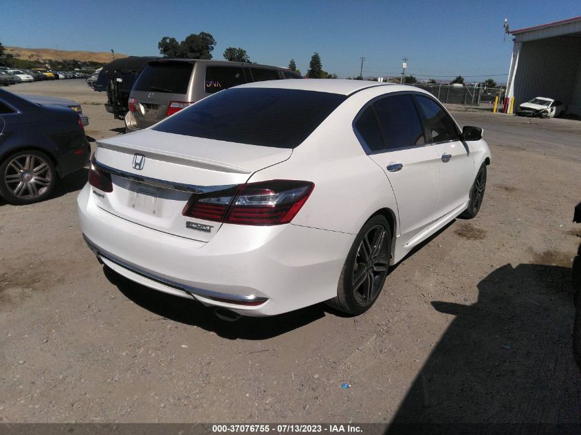 2017 HONDA ACCORD SEDAN SPORT SE - 1HGCR2F18HA242475