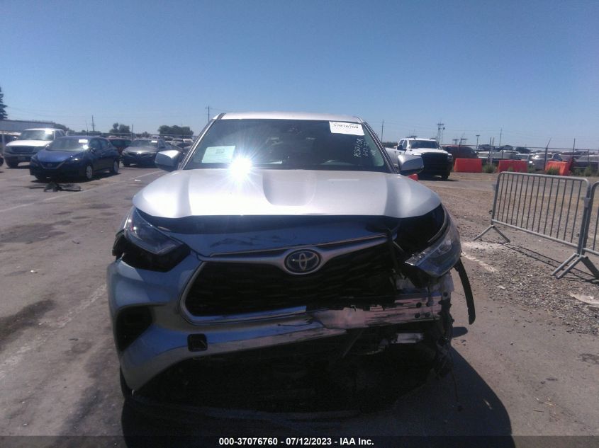 2020 TOYOTA HIGHLANDER HYBRID LE - 5TDBBRCH4LS512435