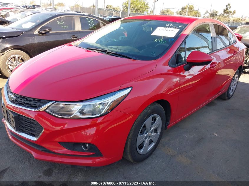 2018 CHEVROLET CRUZE LS - 1G1BC5SM6J7232651