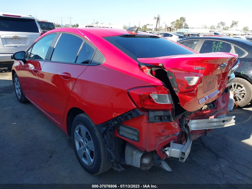 2018 CHEVROLET CRUZE LS - 1G1BC5SM6J7232651