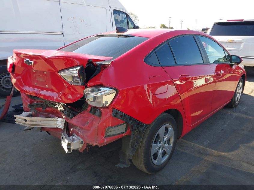 2018 CHEVROLET CRUZE LS - 1G1BC5SM6J7232651