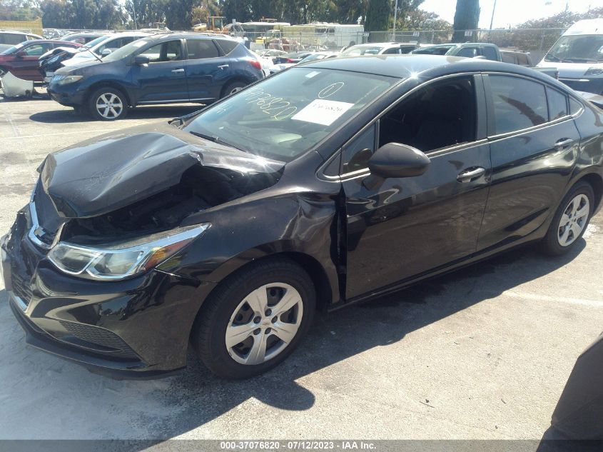 2017 CHEVROLET CRUZE LS - 1G1BC5SM2H7255645