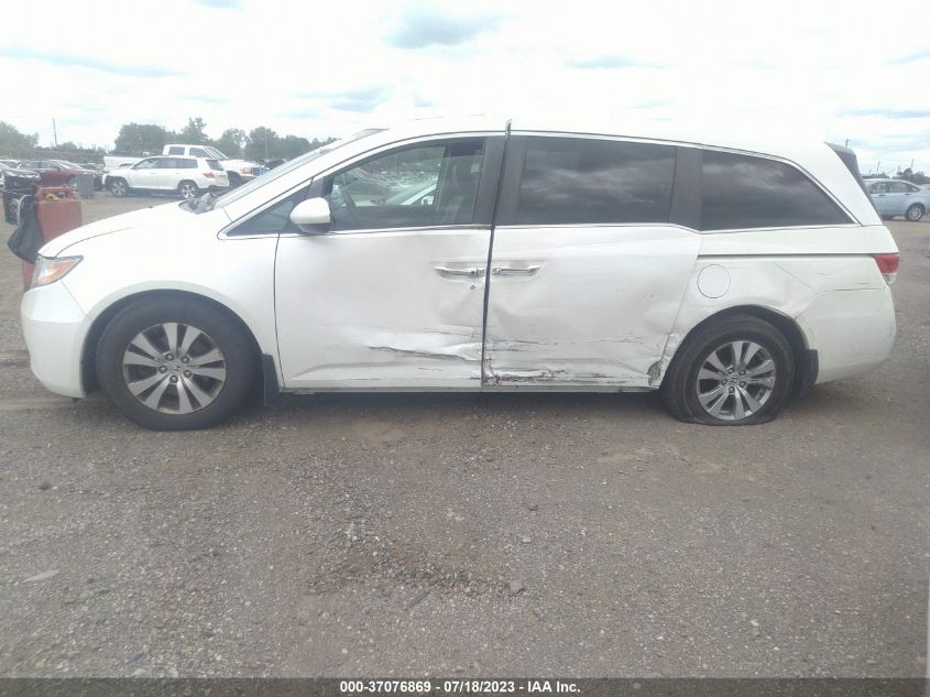 2014 HONDA ODYSSEY EXL - 5FNRL5H64EB007790