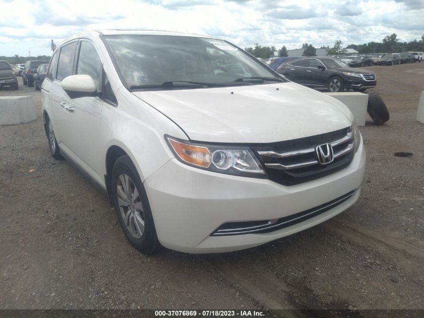 2014 HONDA ODYSSEY EXL - 5FNRL5H64EB007790