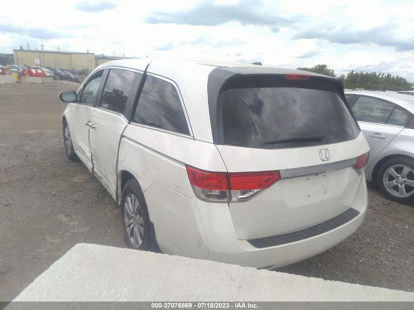 2014 HONDA ODYSSEY EXL - 5FNRL5H64EB007790