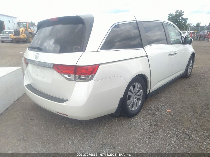 2014 HONDA ODYSSEY EXL - 5FNRL5H64EB007790