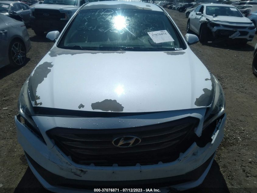 2015 HYUNDAI SONATA 2.4L SPORT - 5NPE34AF6FH022913