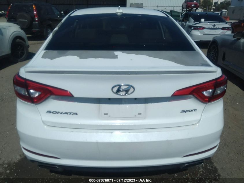 2015 HYUNDAI SONATA 2.4L SPORT - 5NPE34AF6FH022913