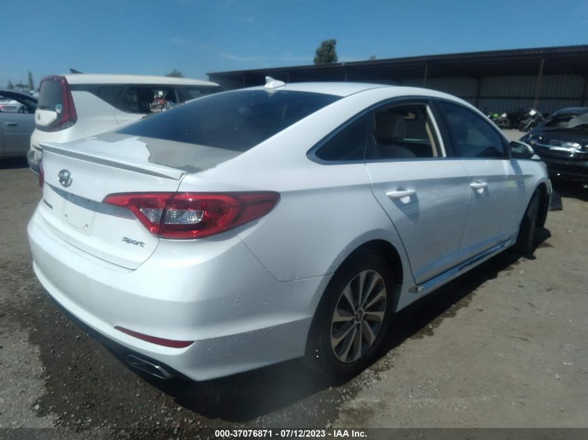 2015 HYUNDAI SONATA 2.4L SPORT - 5NPE34AF6FH022913