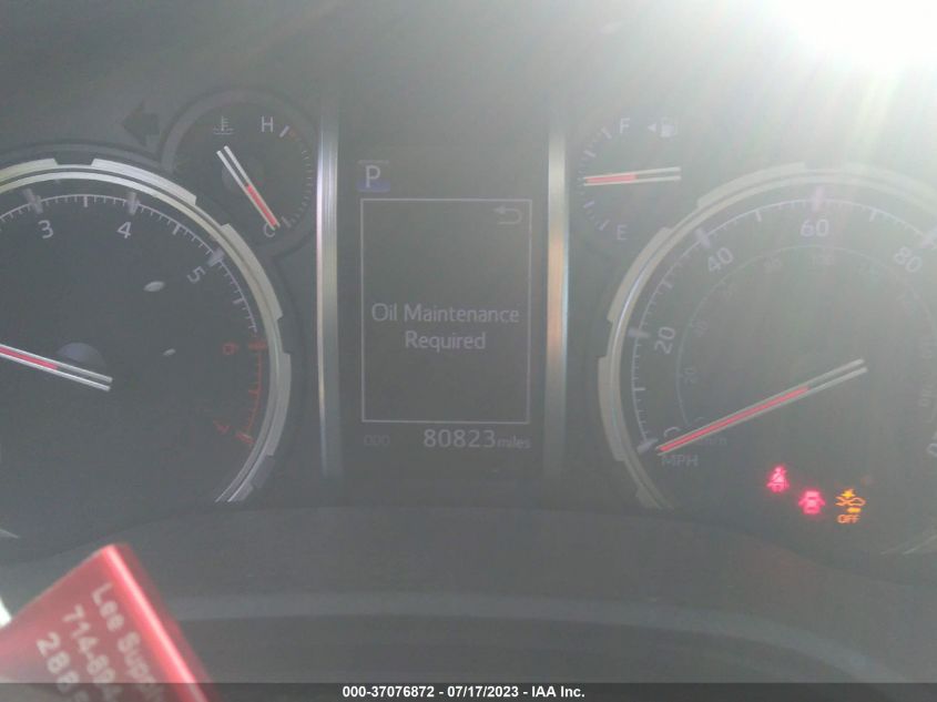 2020 TOYOTA 4RUNNER SR5 - JTEBU5JR8L5787290