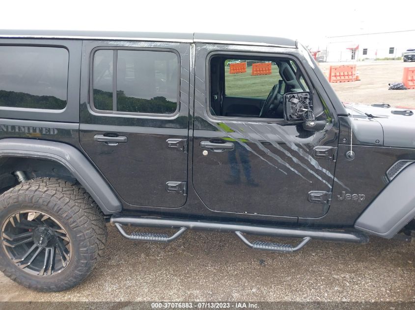 2018 JEEP WRANGLER UNLIMITED SPORT S - 1C4HJXDG1JW229401