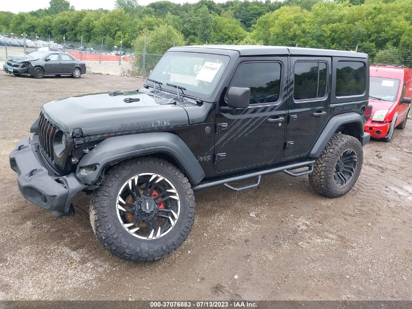 2018 JEEP WRANGLER UNLIMITED SPORT S - 1C4HJXDG1JW229401