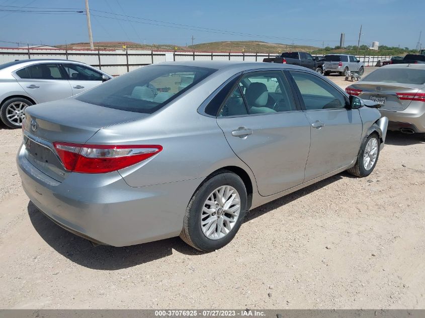 2016 TOYOTA CAMRY XLE/SE/LE/XSE - 4T4BF1FK2GR572147