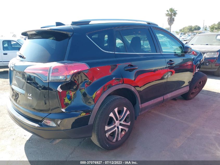 2016 TOYOTA RAV4 LE - 2T3BFREV1GW524599