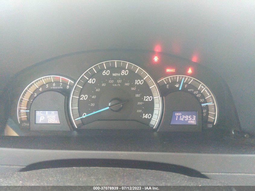 2013 TOYOTA CAMRY L/LE/SE/XLE - 4T1BF1FK6DU696900