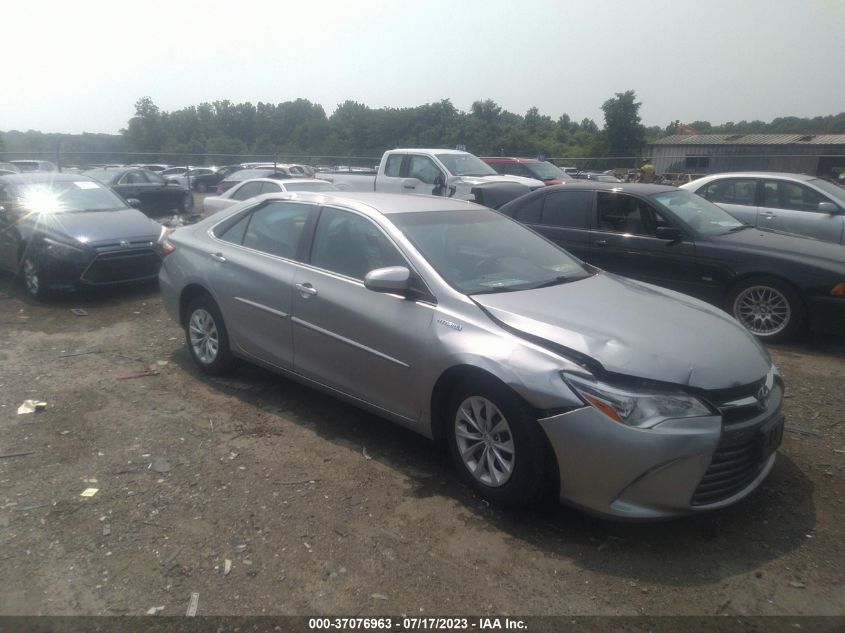 2015 TOYOTA CAMRY HYBRID LE/XLE/SE - 4T1BD1FK8FU161513