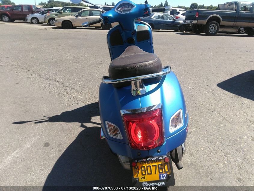 2020 VESPA GTS 300 SUPER ZAPMA39M9L5200435