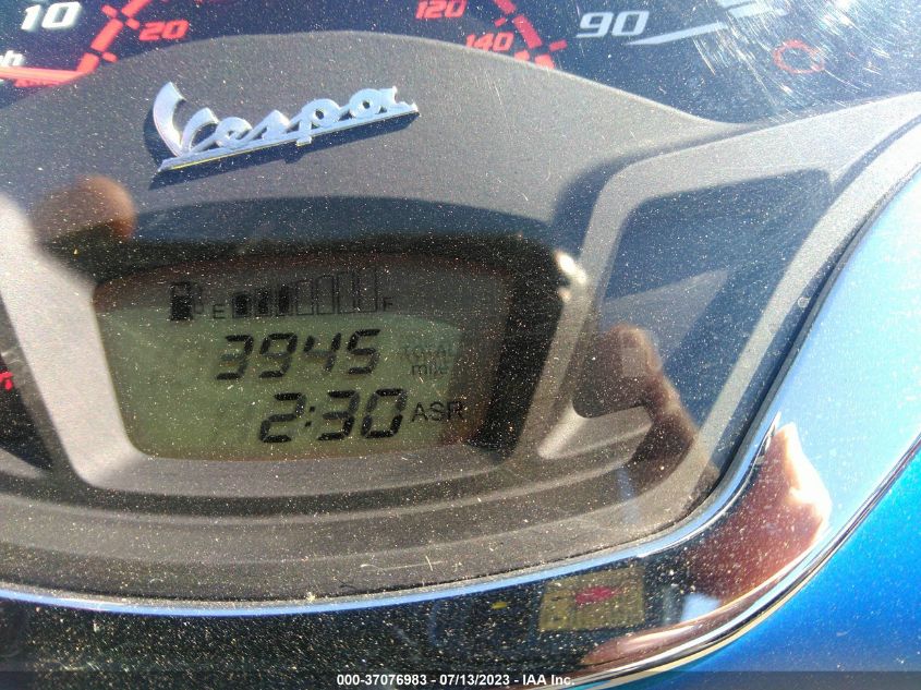 2020 VESPA GTS 300 SUPER ZAPMA39M9L5200435