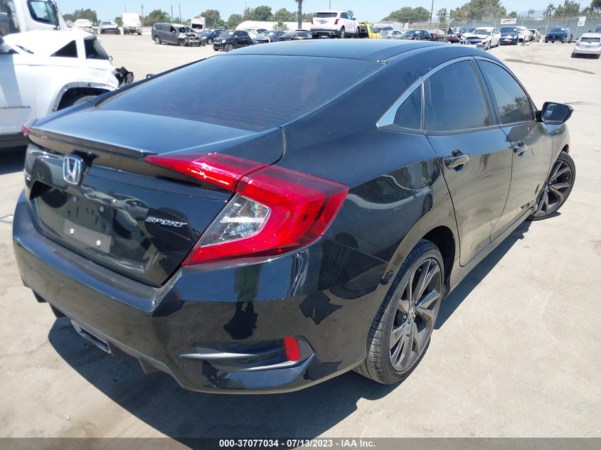 VIN 2HGFC2F86KH548031 2019 HONDA CIVIC SEDAN SPORT
