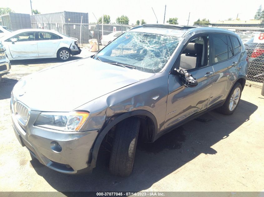 2013 BMW X3 XDRIVE28I - 5UXWX9C5XD0D05983
