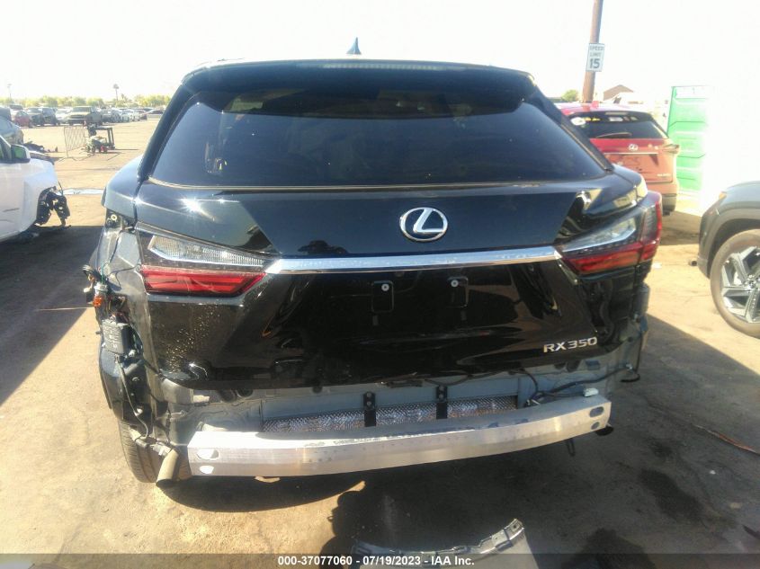 2020 LEXUS RX RX 350 - 2T2HZMAA4LC165207