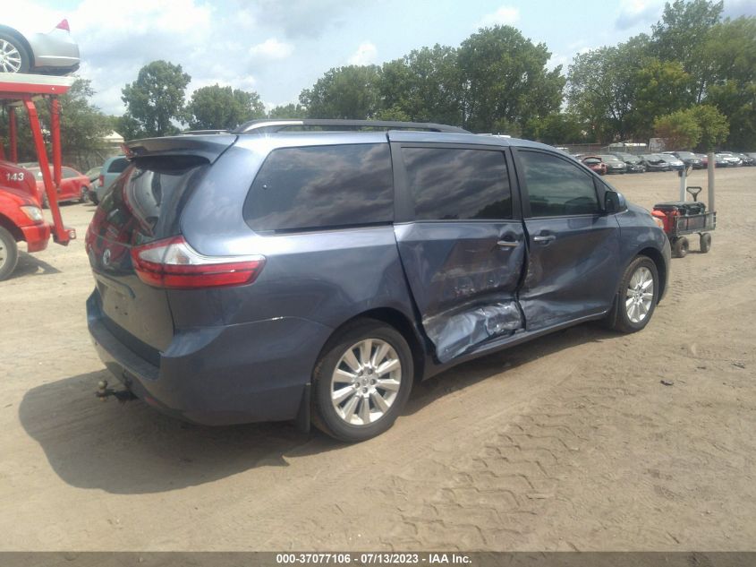 2016 TOYOTA SIENNA LTD/XLE/XLE PREMIUM - 5TDDK3DC1GS134279
