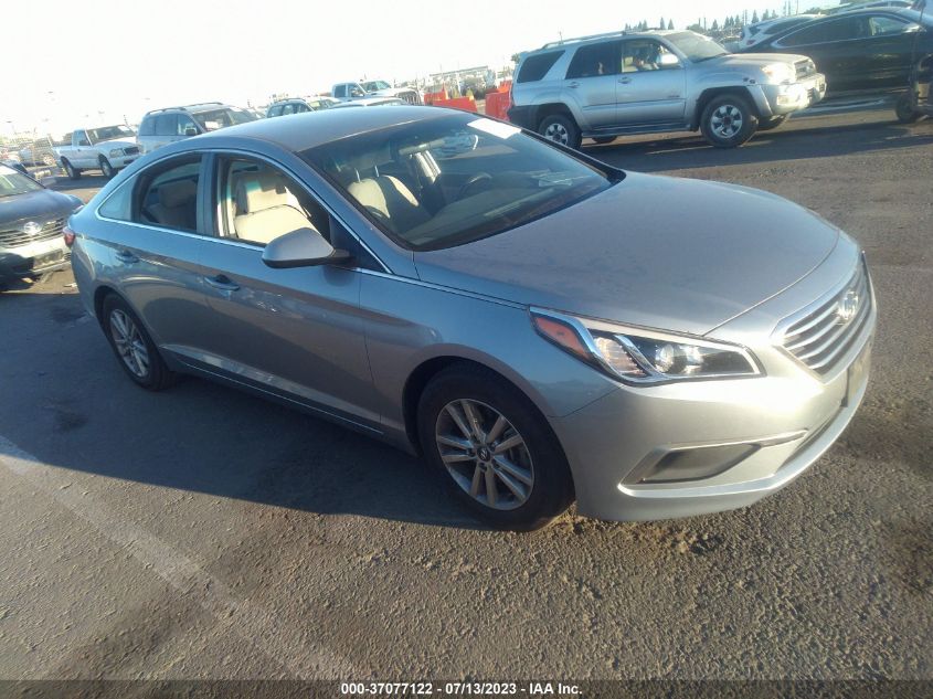 2017 HYUNDAI SONATA 2.4L - 5NPE24AF7HH580825