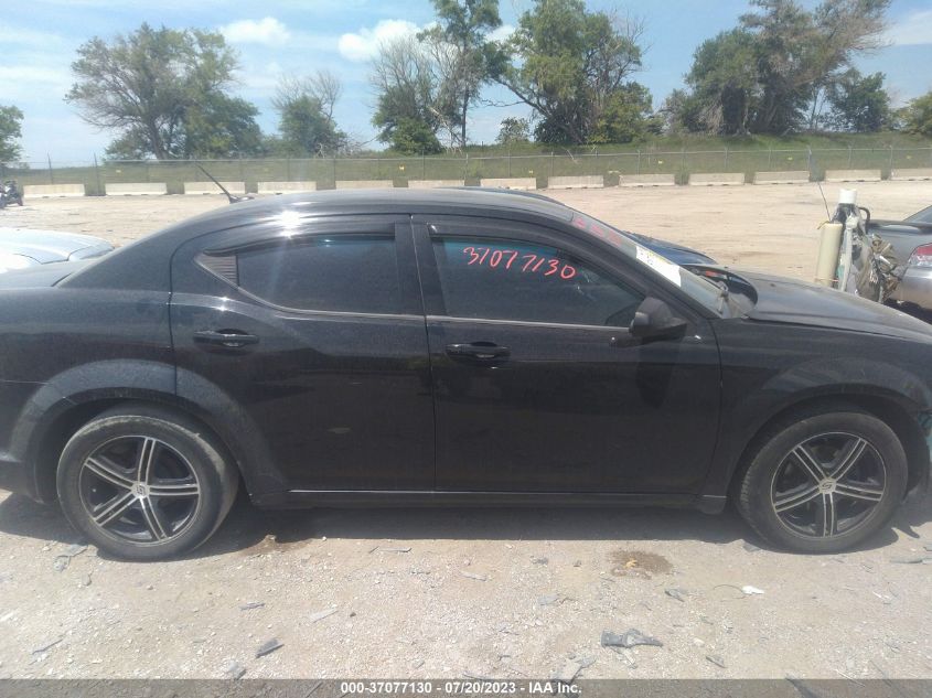 2013 DODGE AVENGER SE - 1D3CDZAG5DN751223