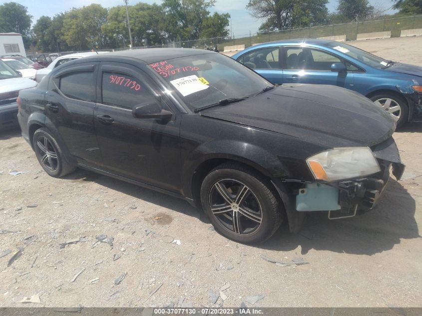 2013 DODGE AVENGER SE - 1D3CDZAG5DN751223