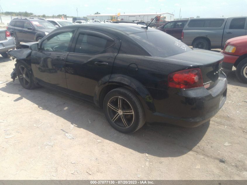 2013 DODGE AVENGER SE - 1D3CDZAG5DN751223