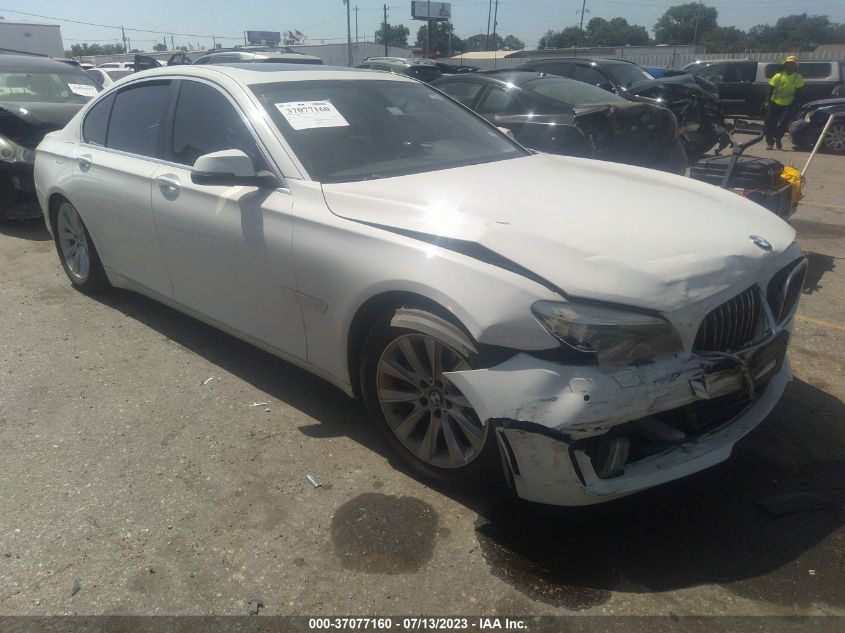 2013 BMW 7 SERIES 740I - WBAYA6C50DD143763