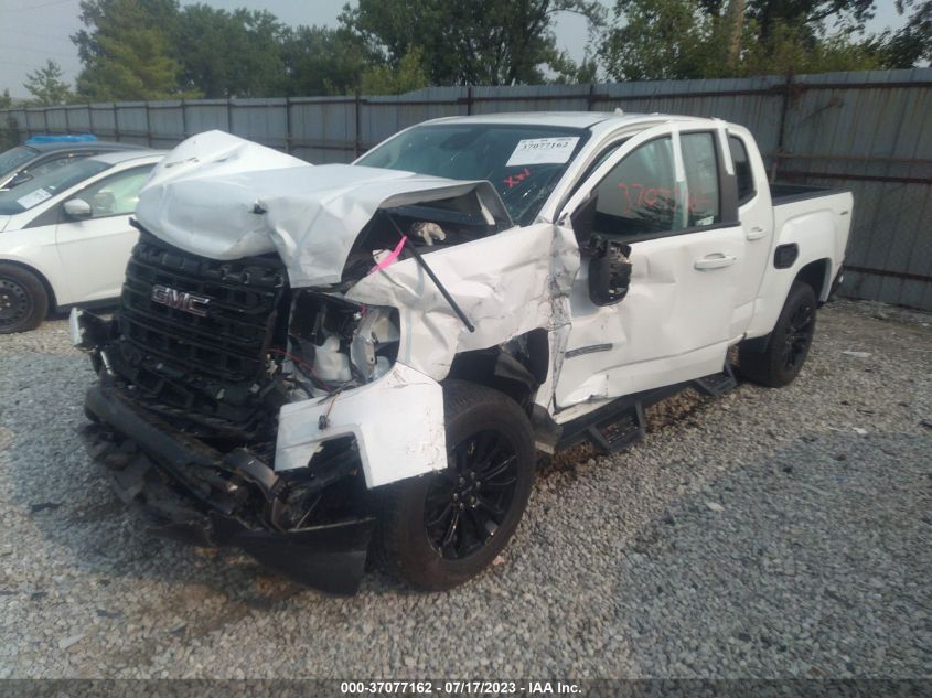 2022 GMC CANYON 4WD ELEVATION - 1GTG6CEN8N1160180
