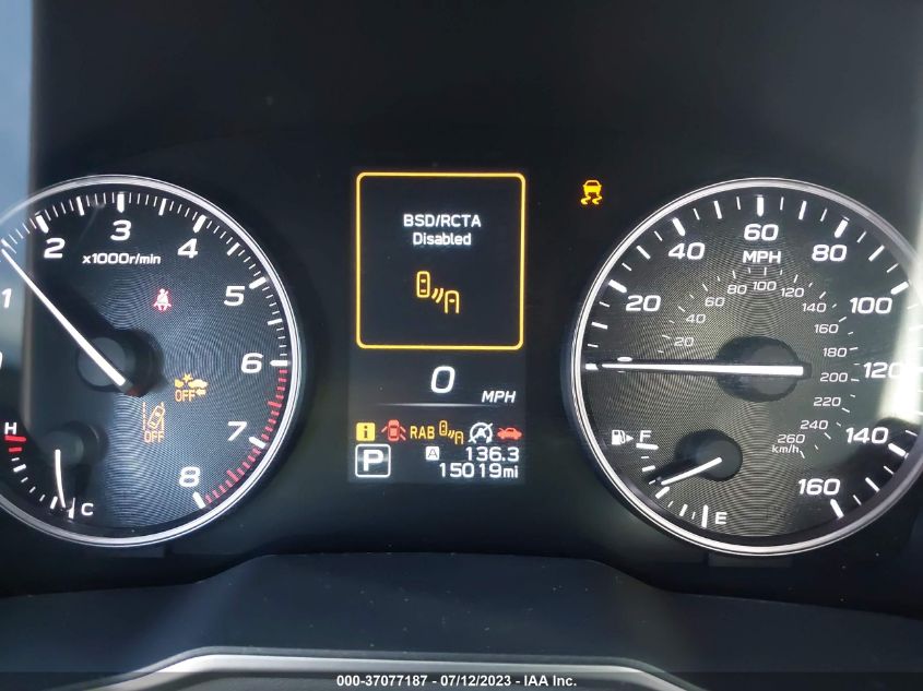 2022 SUBARU OUTBACK TOURING XT - 4S4BTGPD4N3176942