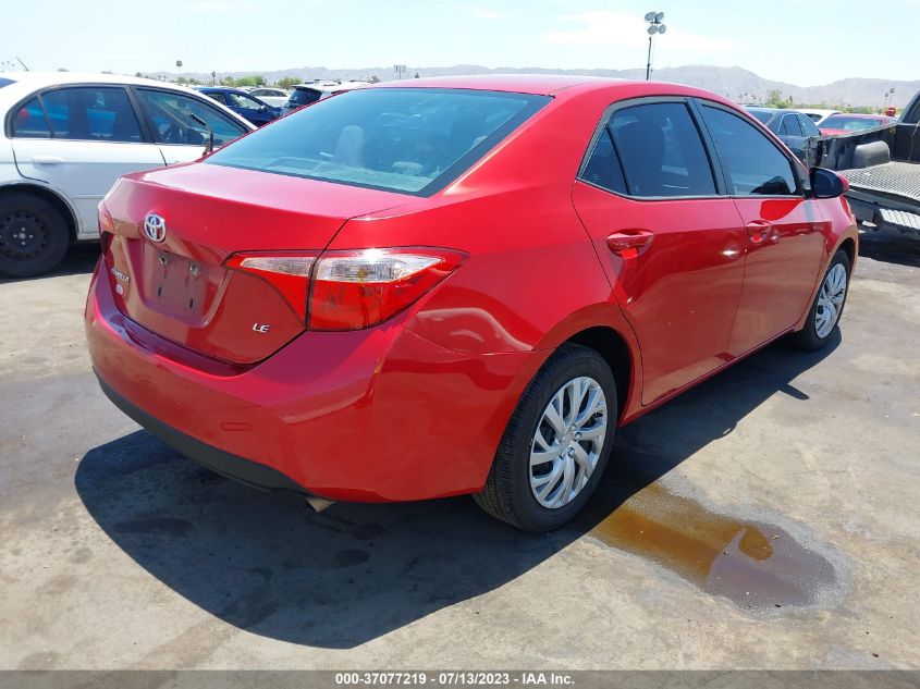 2017 TOYOTA COROLLA L/LE/XLE/SE - 5YFBURHE4HP703099