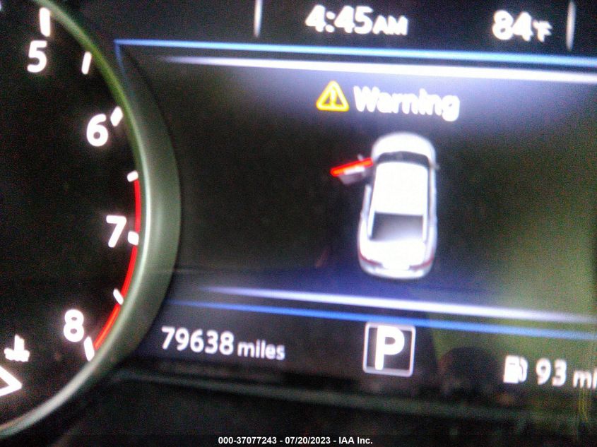 2018 NISSAN MAXIMA 3.5S/SV/SL/SR/PLAT - 1N4AA6AP0JC368667